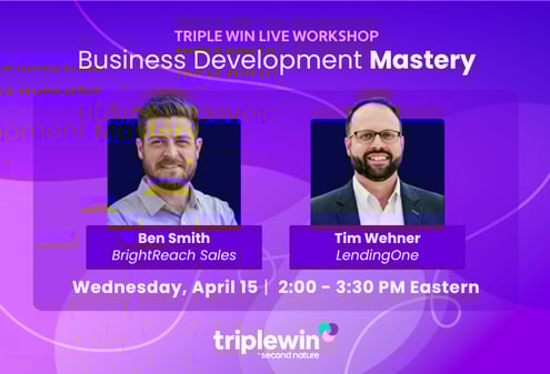 Triple Win LIVE: Business Development for Broker/Owners