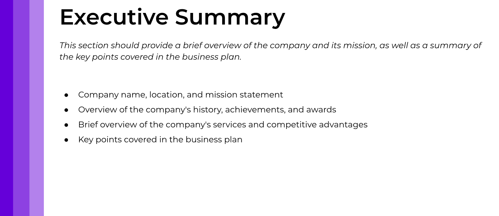 Property Management Business Plan