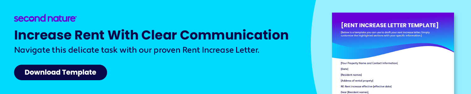 Rent Increase Letter