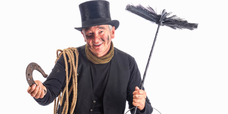 A professional chimney sweep can help make your fireplace more efficient and safer