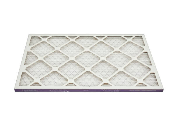air filter on white background