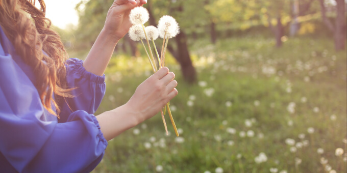 Pollen is a common asthma trigger.