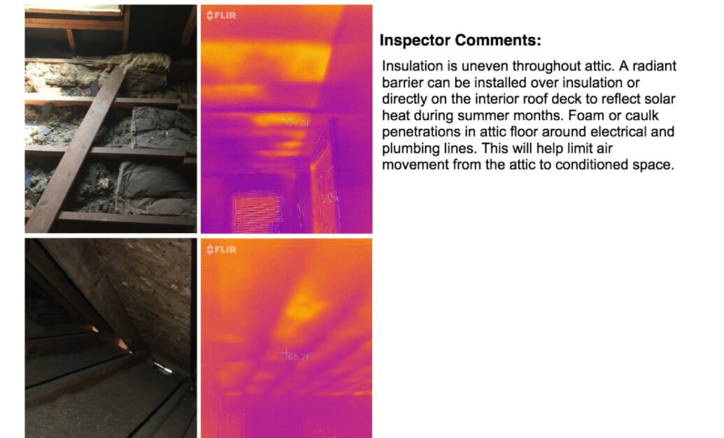 infared cameras are used to detect air leaks