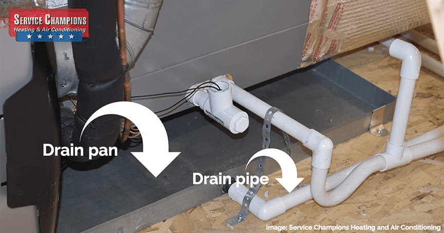a dirty drain pipe can cause worsening efficiency